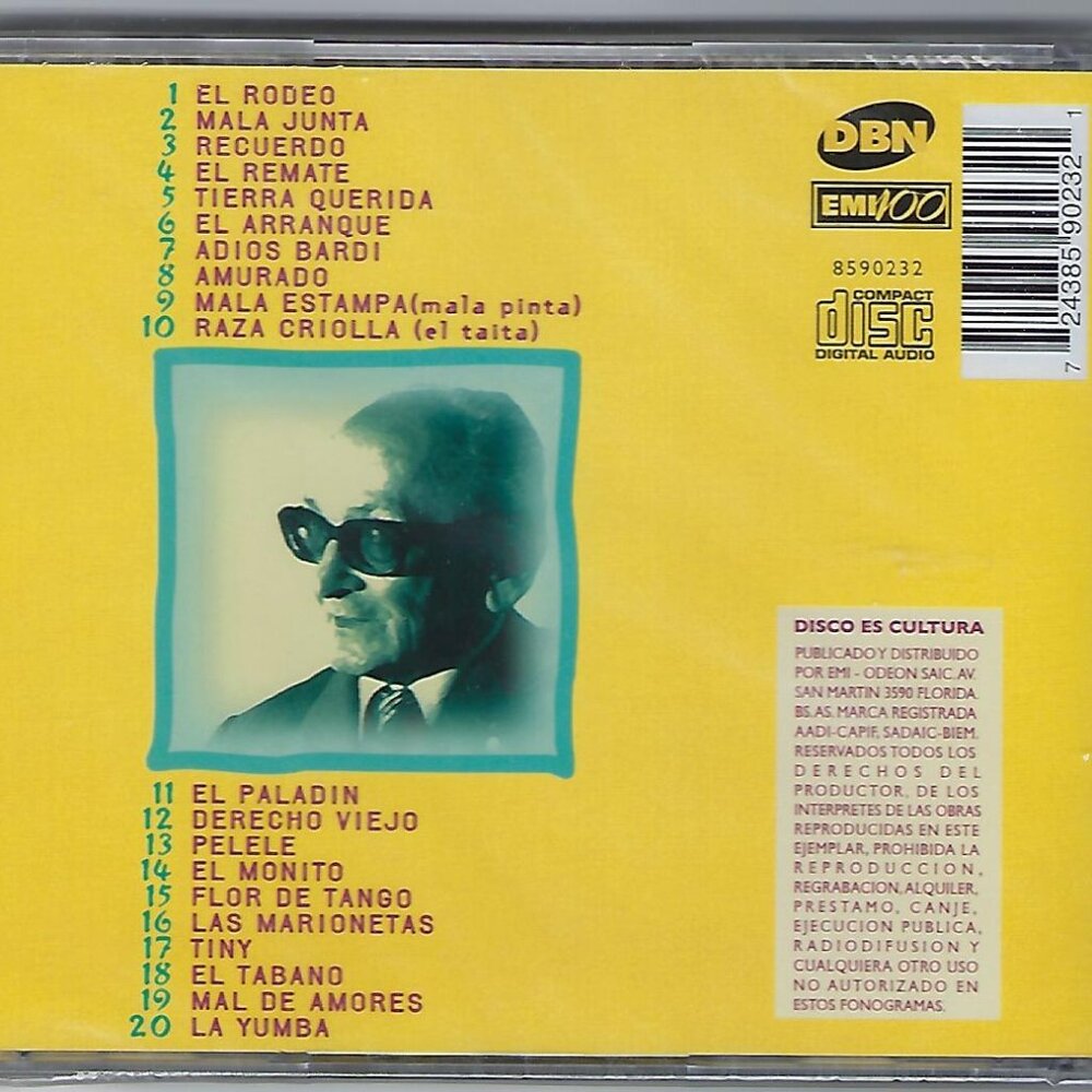 Osvaldo Pugliese "Instrumentales Inolvidables" - Picture 2 of 2